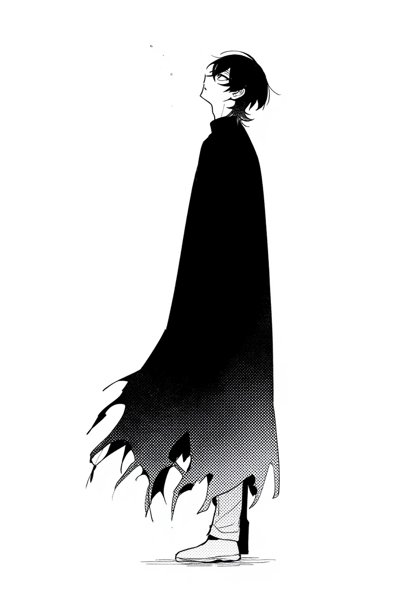 1boy, manga page, halftone texture, white background, highly finished, smooth sh s-2603092202.png