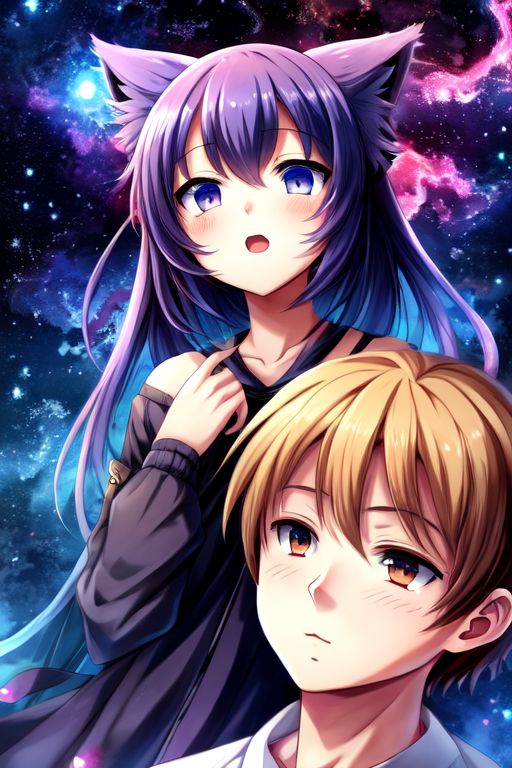 Albert and cat girl.jpg