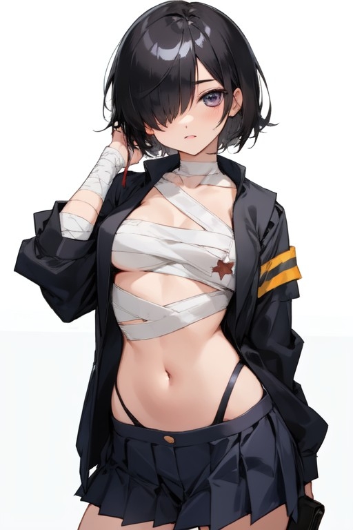 girl, bandages,  7c50b.jpg