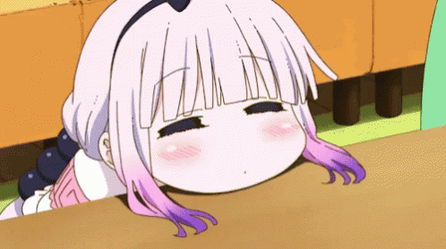 Kanna Kamui Sleepy.gif
