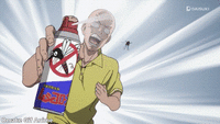 Omake_Gif_Anime_-_One-Punch_Man_-_Episode_2_-_Saitama_vs_Mosquito.gif