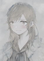 1girl,brown hair,cyan eyes, {black robe, white robe} s-2480431381.png